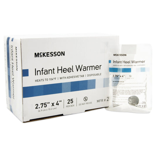 WARMER, HEEL INF LF 2.75"X4" (25/BX 4BX/CS)