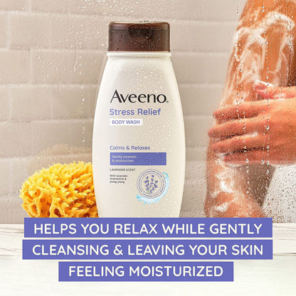 AVEENO, BODY WASH STRESS RELIEF LAV 18OZ