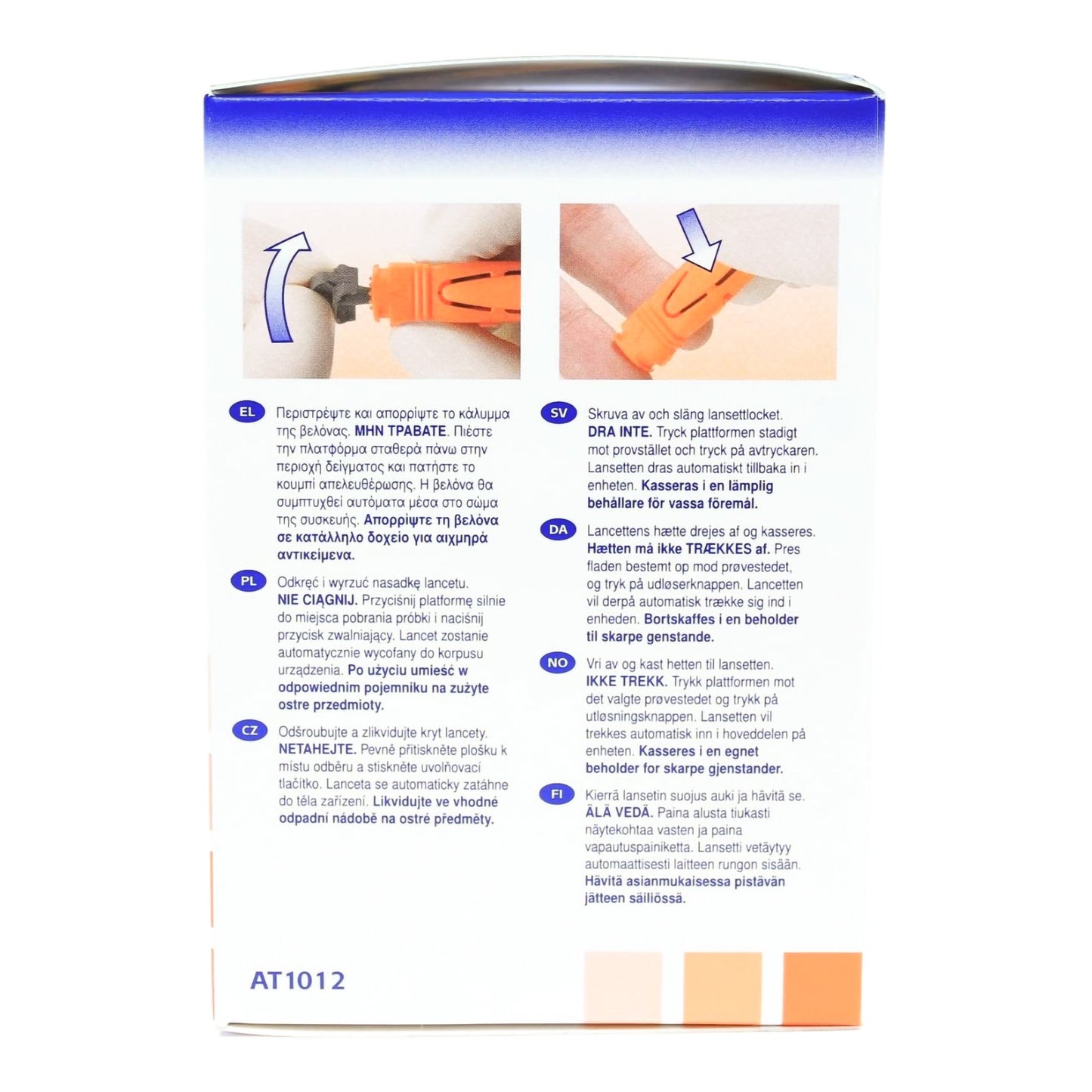 LANCET, UNISTICK III X 21G ORG(100/BX)