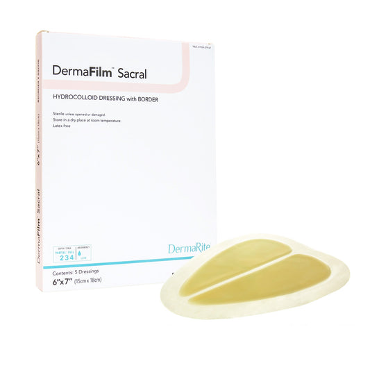 DRESSING, DERMAFILM SACRAL 6"X7" (5/BX)