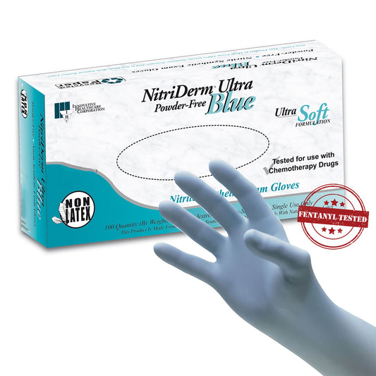 GLOVE, EXAM NTRL MED N/S CHEMO(100/BX 10BX/CS)