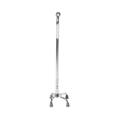 CANE, QUAD/SM BASE ALUM CHROME(4/CS)