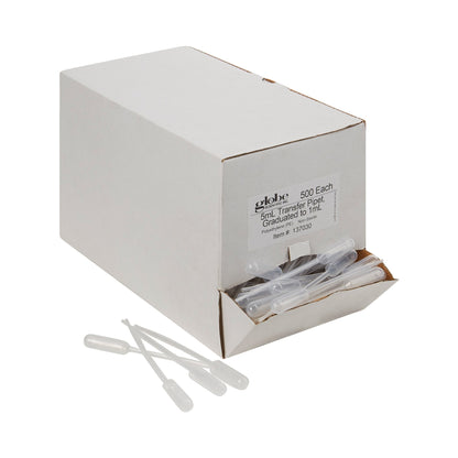 PIPETTE, TRANSFER 5ML GRAD (500/BX 10BX/CS)