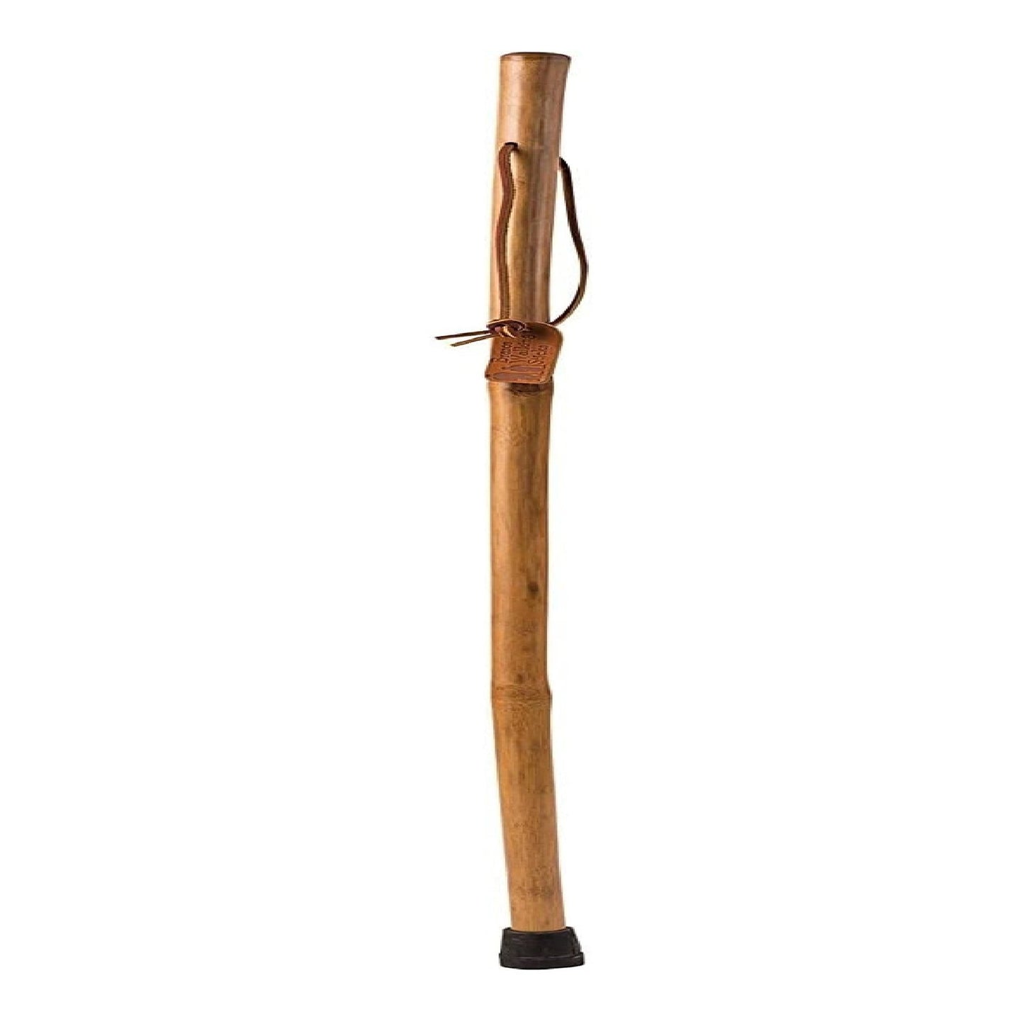 STICK, WALKING WOOD BRAZOS 58 FREE FORM IRON BAMBOO RED 58"