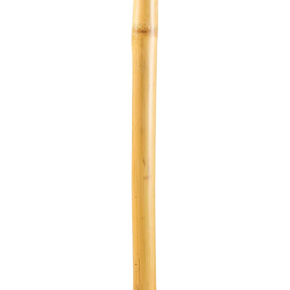 STICK, WALKING WOOD BRAZOS 58 FREE FORM IRON BAMBOO NAT 58"