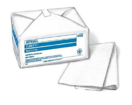 WASHCLOTH, CURITY 12"X13" (50/BG 15BG/CS)
