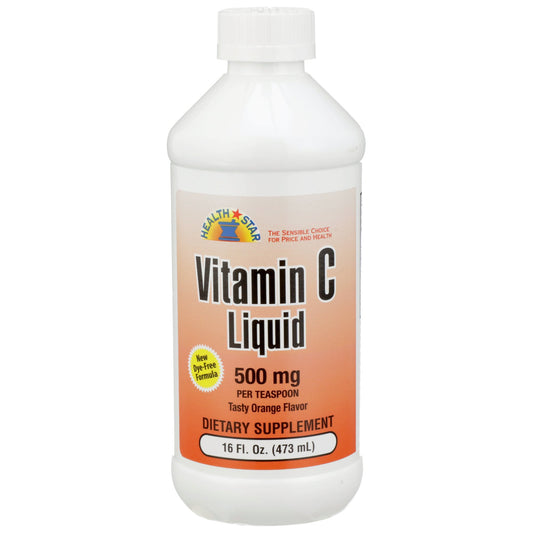 VITAMIN C, LIQ 500MG 16OZ (12/CS)