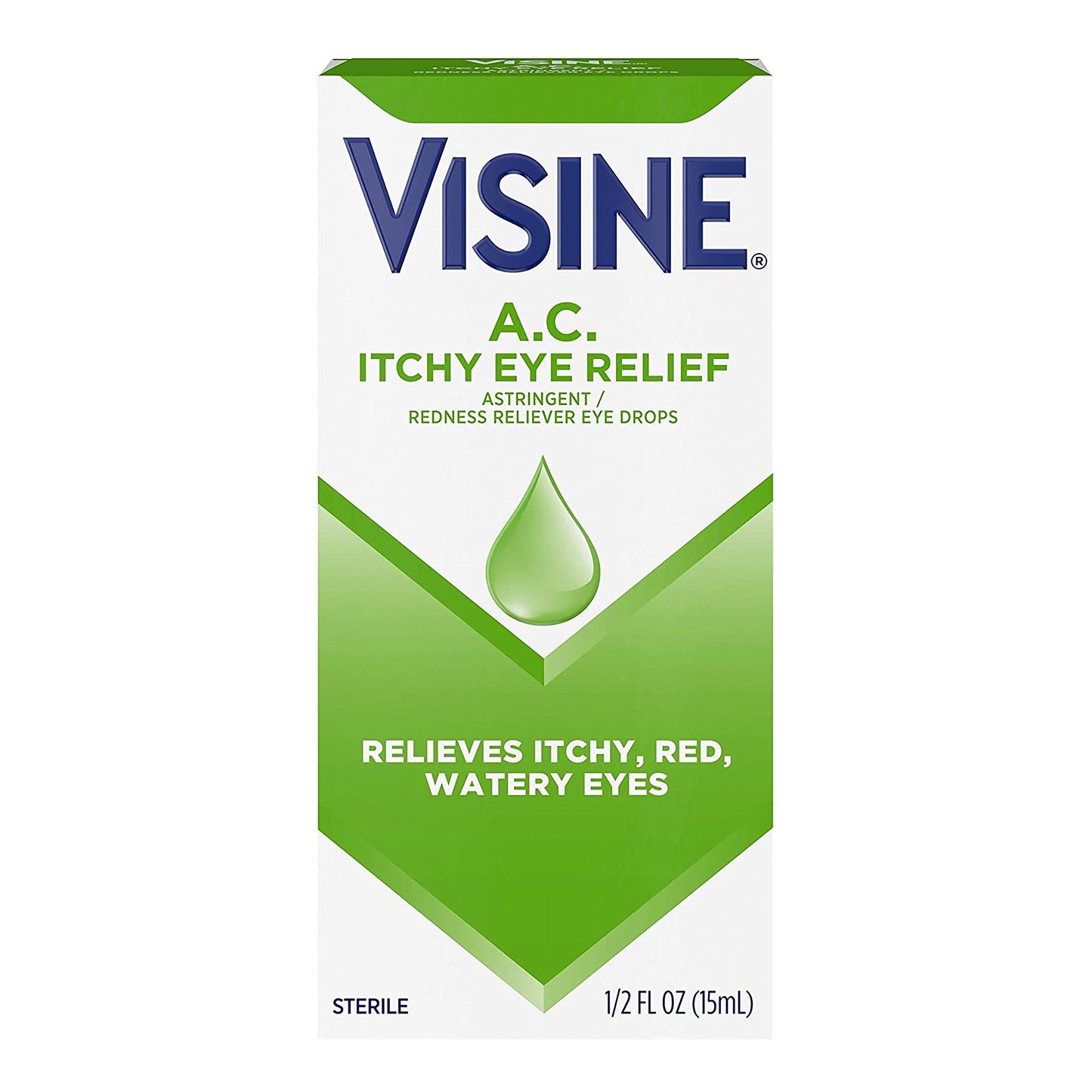 EYE DROPS, VISINE AC .5OZ (36BT/CS) J&JOTC