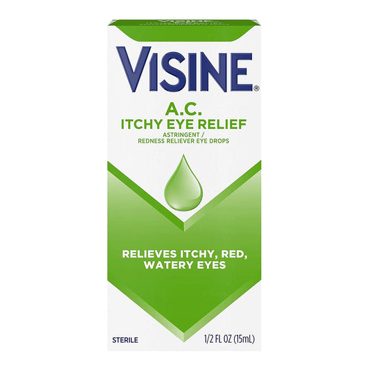 EYE DROPS, VISINE AC .5OZ (36BT/CS) J&JOTC