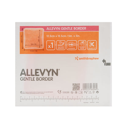 DRESSING, ALLEVYN GENTLE BRDR 5"X5" (10/BX 4BX/CS)