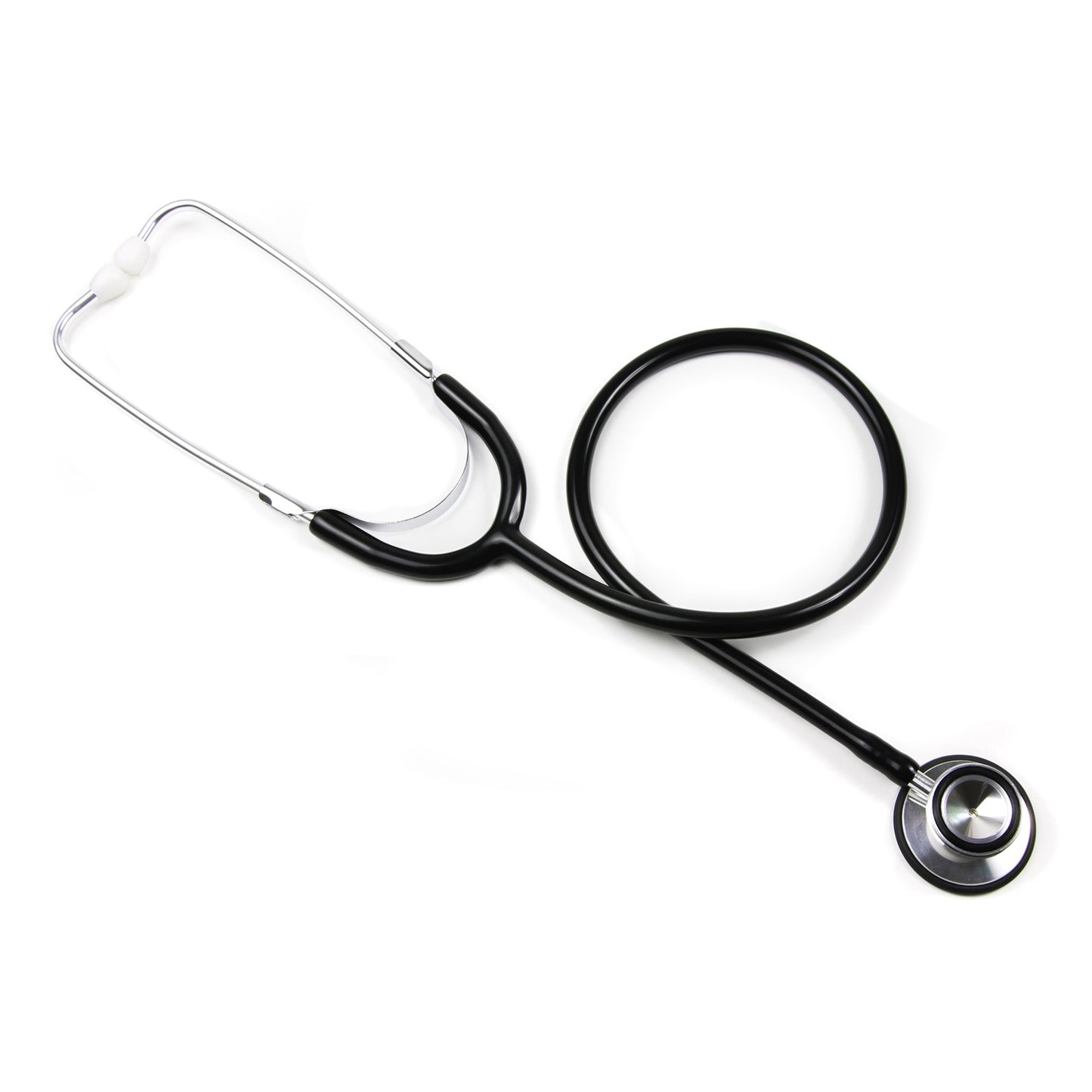 STETHOSCOPE, DUAL HEAD BLK (10/BX 5BX/CS)
