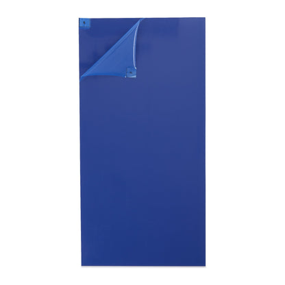 MAT, TACKY POLY BLU 18"X36" (120/CS -4PADS OF 30)