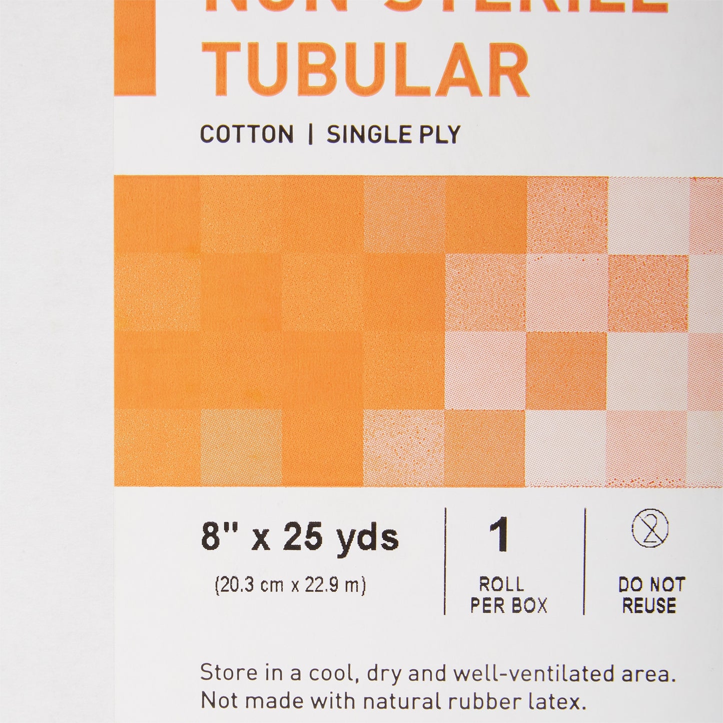 STOCKINETTE, TUBE CTN 8"X25YD (4RL/CS)