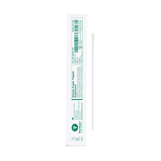 APPLICATOR, FOAM TIP STR 6" (100/BX 10BX/CS)