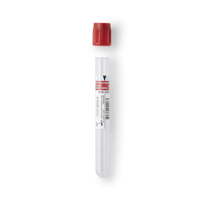 TUBE, BLD COL CLOT RED 6ML PLAS VACUTAINER (100/PK 10PK/CS)