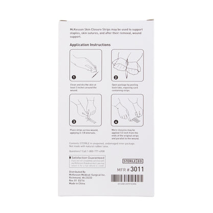 CLOSURE, SKIN REINF LF 1X5" (4/PK 25PK/BX 4BX/CS)