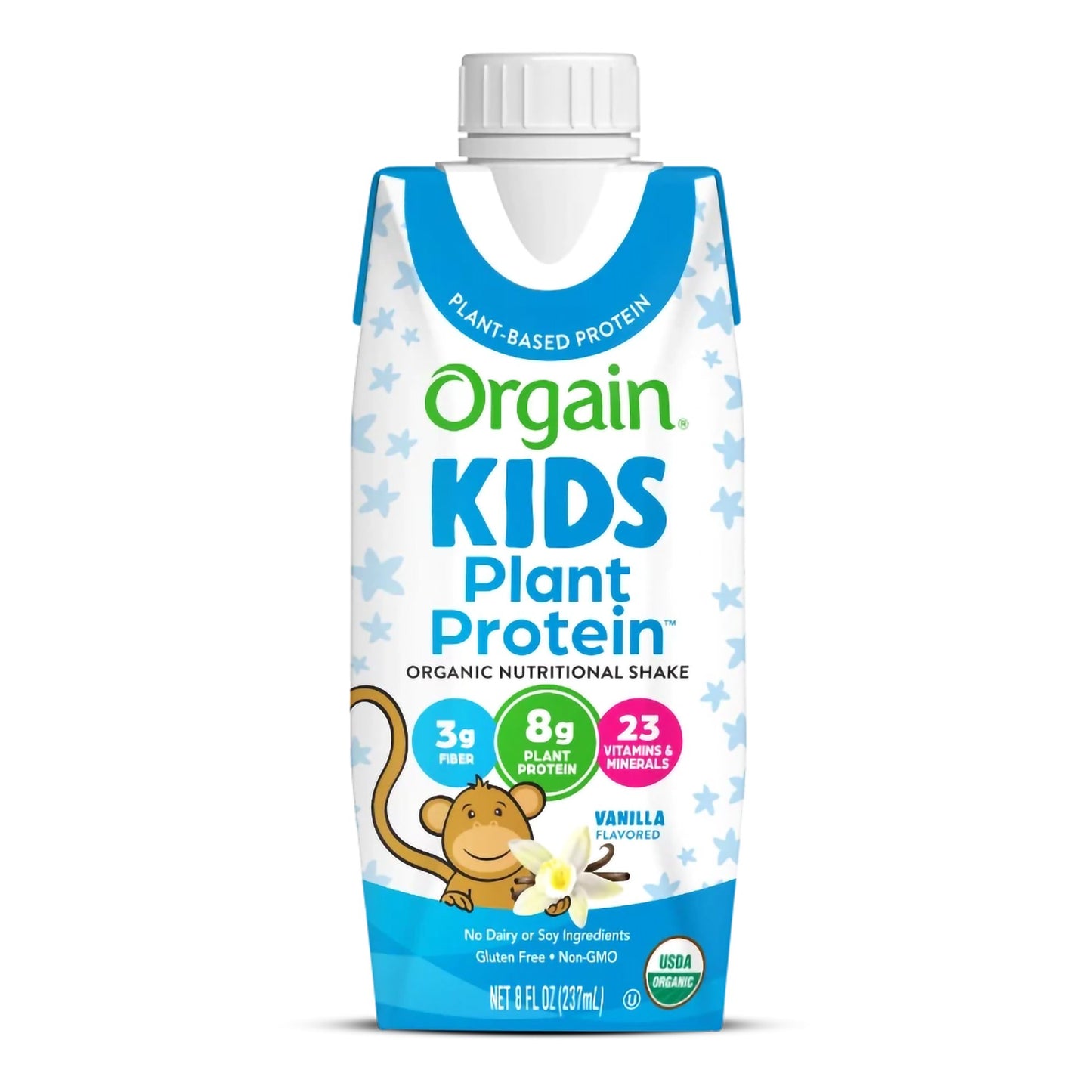 SHAKE, NUTRITIONAL KIDS PROT RG VANILLA 8OZ (12/CS)