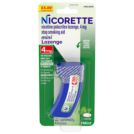 NICORETTE, LOZ COATED ICE MINT4MG (20/CT)