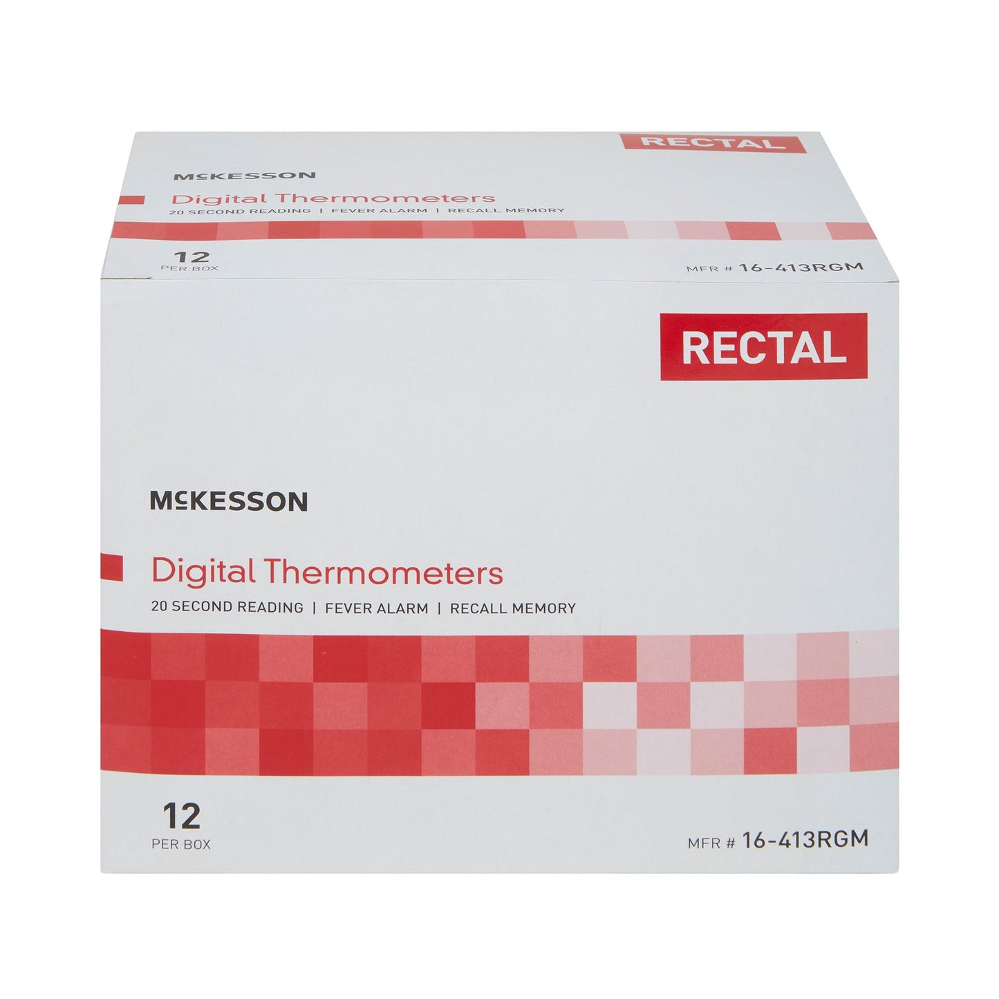 THERMOMETER, DIGITAL RECTAL LF(12/BX)