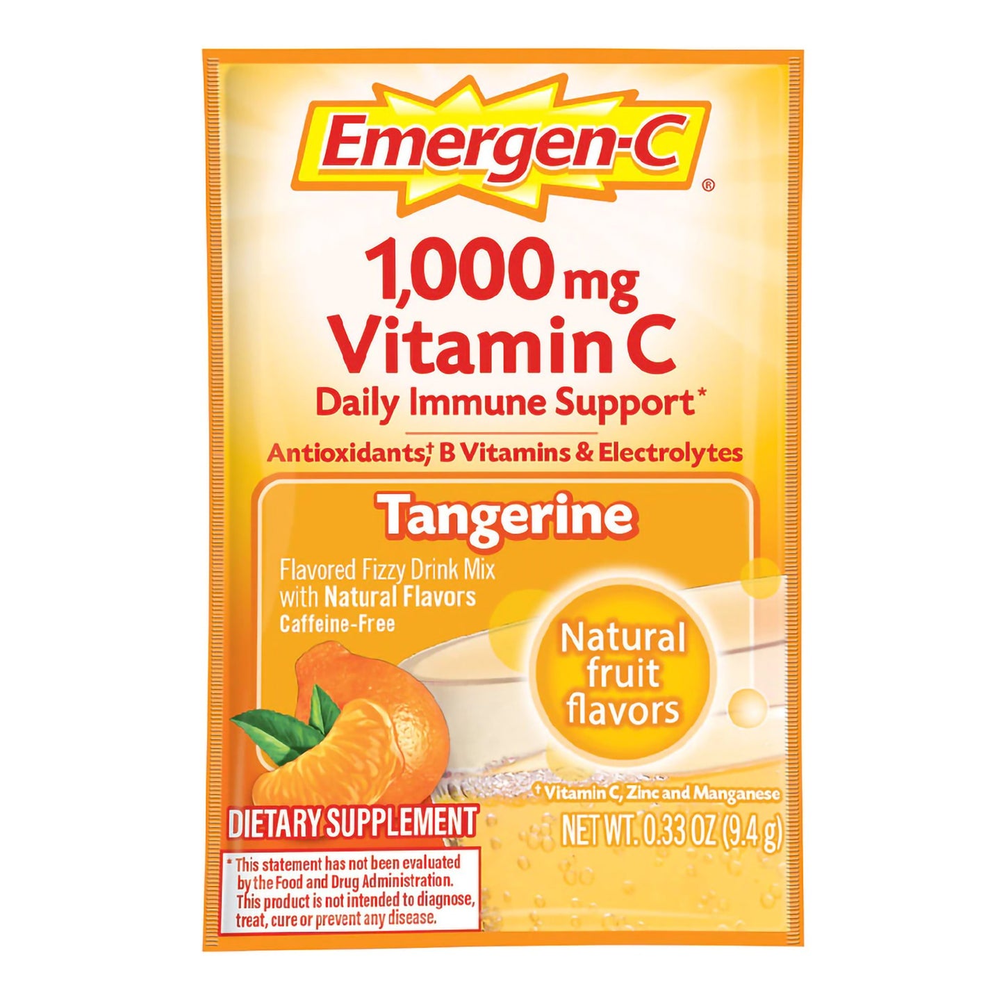 EMERGEN-C, DRINK MIX TANGERINE(30/BX) 9ALCCP