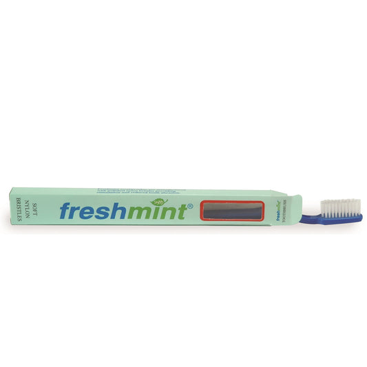 TOOTHBRUSH, PREMIUM NYLON 43TUFT IND WRAP (288/CS)