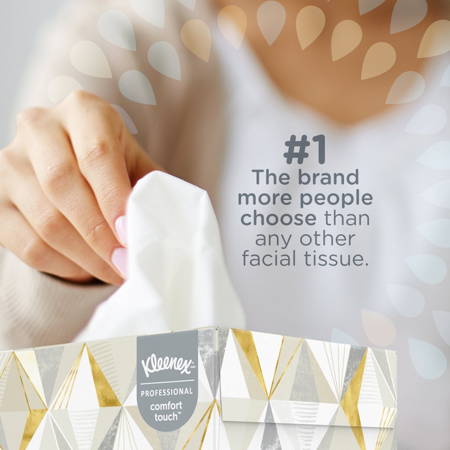TISSUE, FACIAL KLEENEX (125/BX 12/BX/CS)
