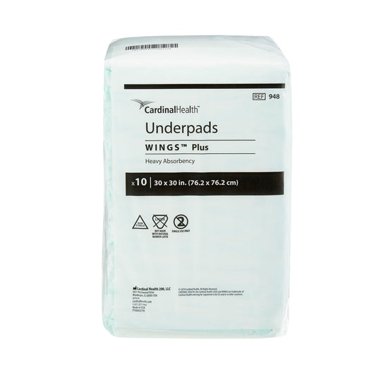 UNDERPAD, MAXICARE 30"X30" (10/BG 10BG/CS) KENICO