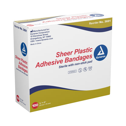 BANDAGE, ADHSV STRIP.75X3 STR (100/BX 24BX/CS)