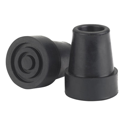 TIP, CANE BLK 3/4" (1PR/BX 24/CS)