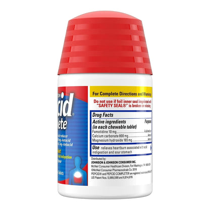 PEPCID COMPLETE, TAB CHEW COOLMINT (25/BT)