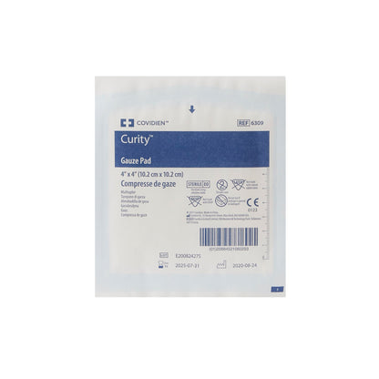SPONGE, GAUZE 12PLY STR 4"X4" (100/CT 12CT/CS)