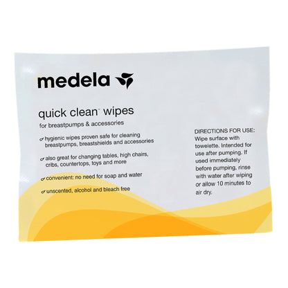 WIPE, BREAST PMP/ACCESS QUICK CLEAN (40/BX 12BX/CS)