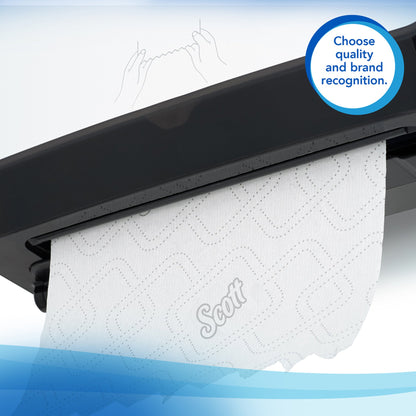 TOWEL, PAPER SCOTT 8" WHT (12RL/CS) KIMCON