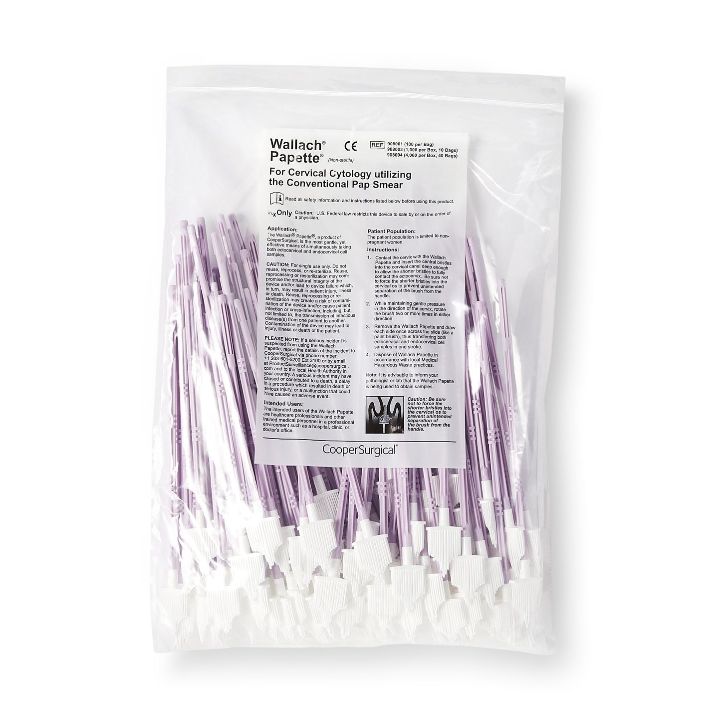 CYTOBRUSH, PAPETTE (100/PK) WALACH