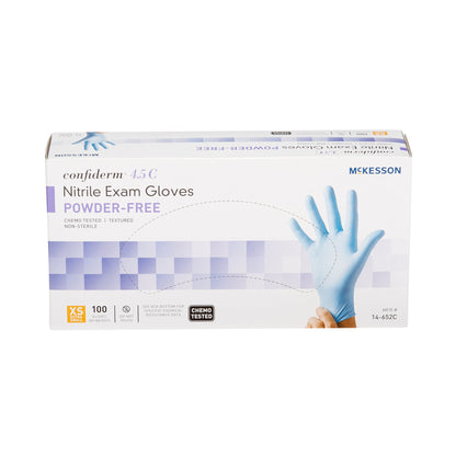 GLOVE, EXAM NTRL XS N/S CHEMO 4.5C (100/BX 10BX/CS)