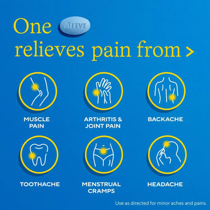 ALEVE, CAP NAPROXEN SODIUM 220MG (90/BT)