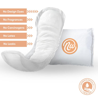 PAD, BLADDER INCONT MODERATE 10" (30/PK 3PK/CS)