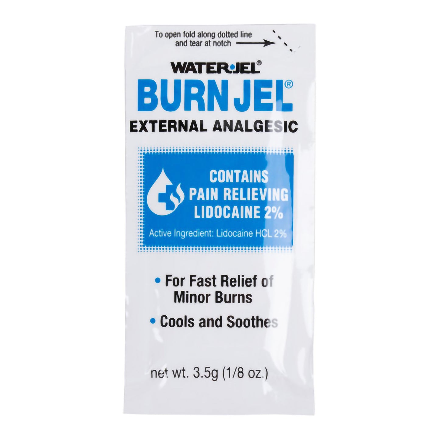 GEL, BURN WATERJEL JEL 3.5GM UNIT DOSE (6/BX 100B WTRJEL