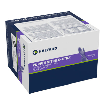 GLOVE, EXAM NTRL MED STR2 EXTCF CHEMO (50PR/BX 4BX/CS)