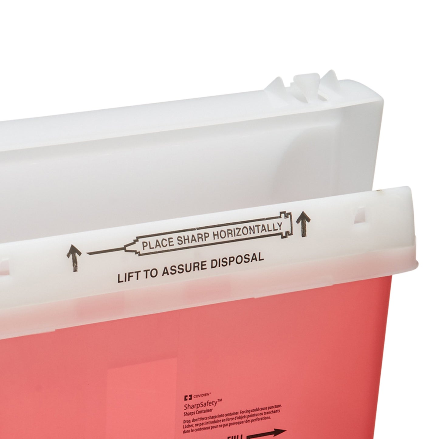 CONTAINER, SHARPS RED 5QT (20/CS)
