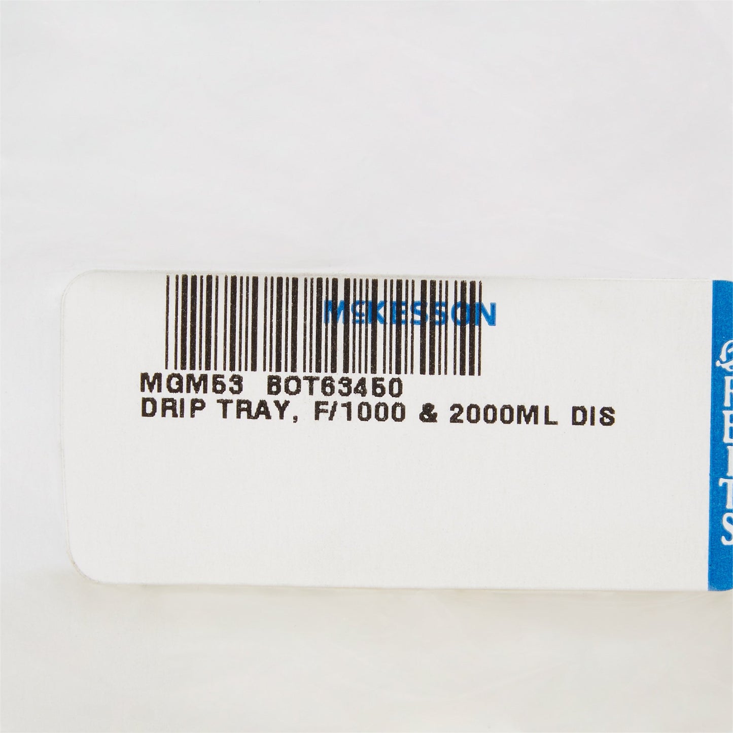 DRIP TRAY, F/1000 & 2000ML DISPENSER