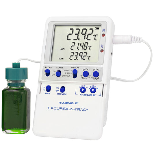 THERMOMETER TRACEABLE SNGL GLYCOL EXCURSION-TRAC