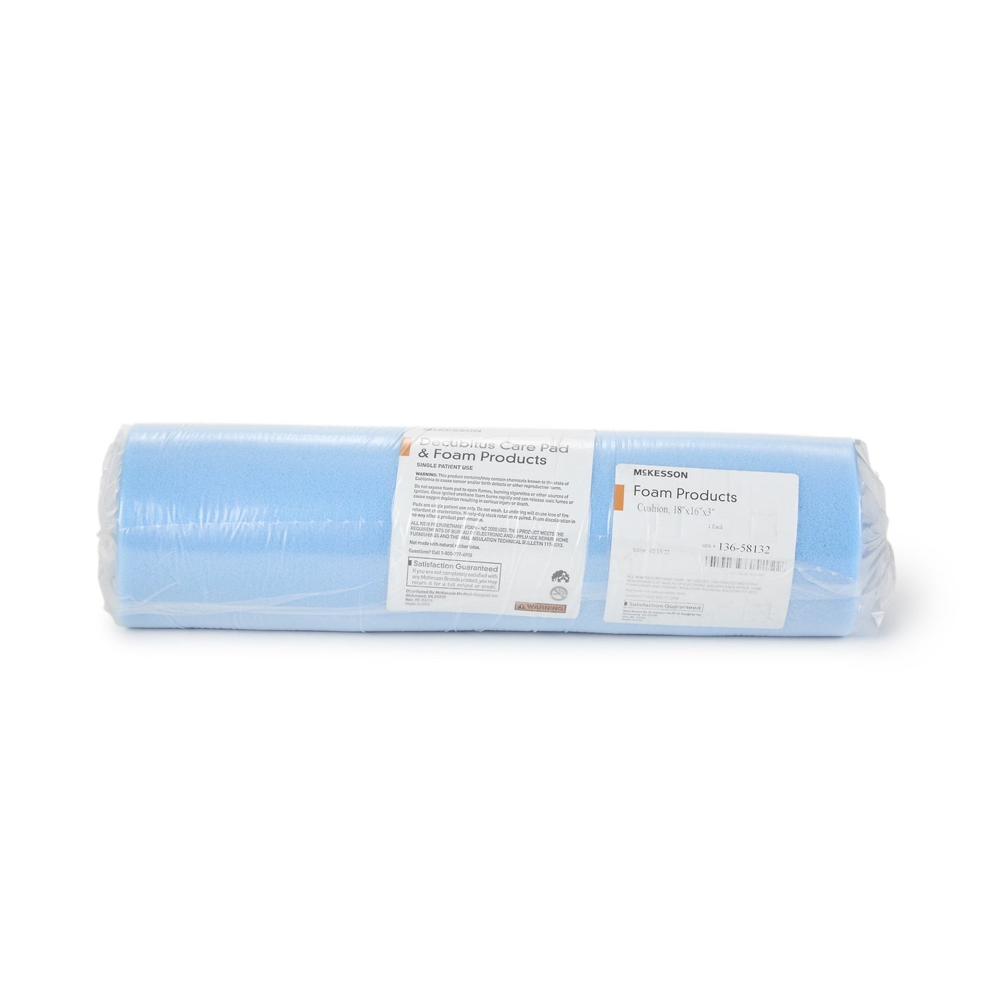 CUSHION, WHEELCHAIR 18X16X3" (18/CS)