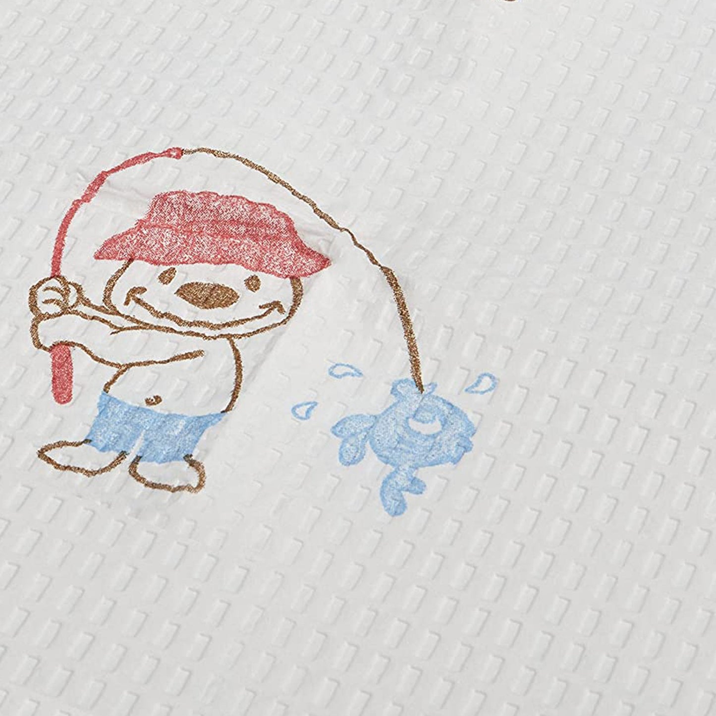 TOWEL, PLASBK 2PLY TEDDY BEAR PRINT (500/CS)