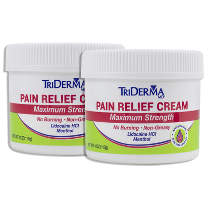 CREAM, PAIN RELIEF W/LIDOCAINEMENTHOL 4.0OZ (64/CS)