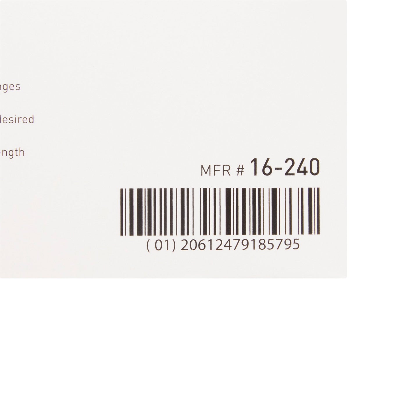 HOLDER, TRACH TUBE LF (10/BX 10BX/CS)