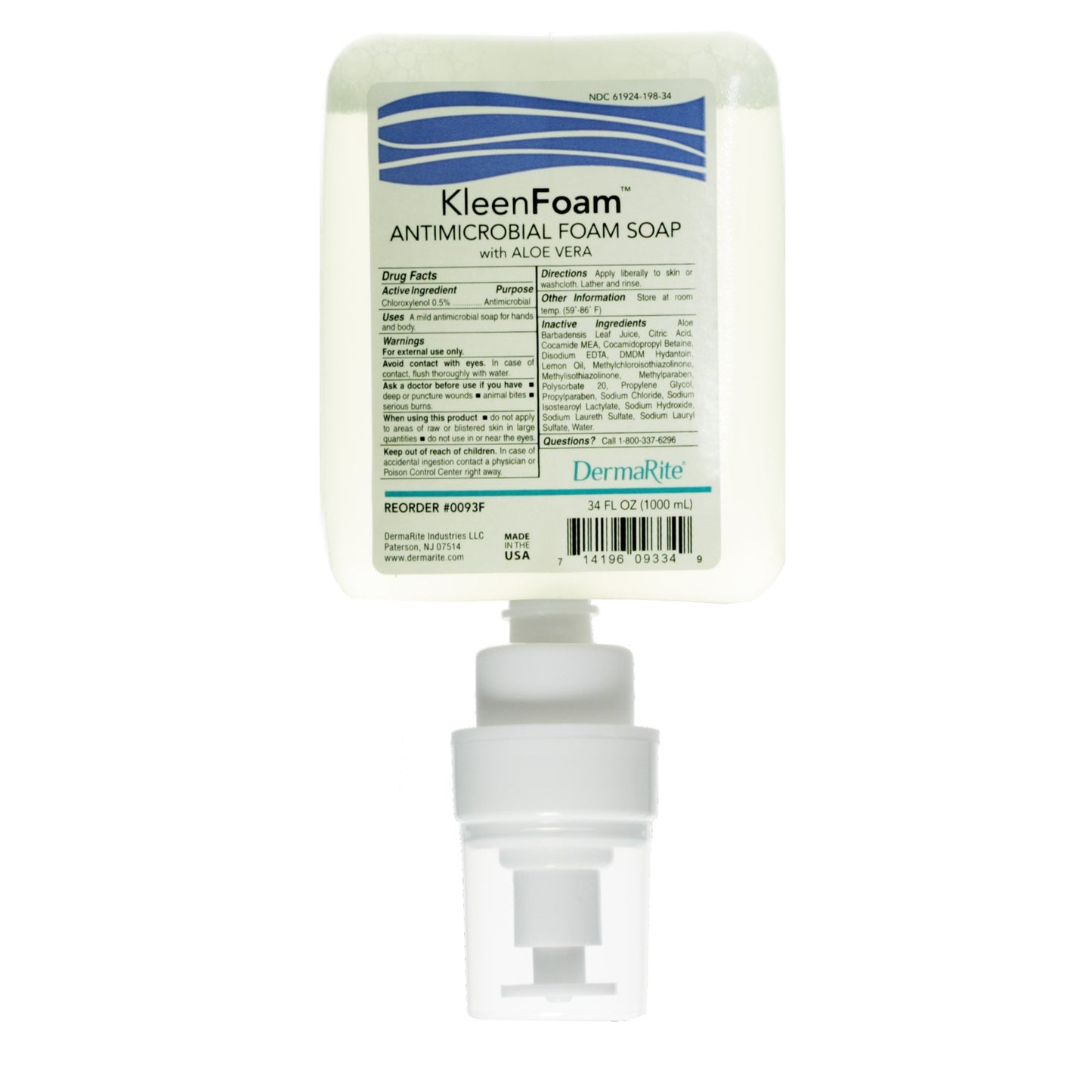 SANITIZER, KLEENFOAM 1000ML