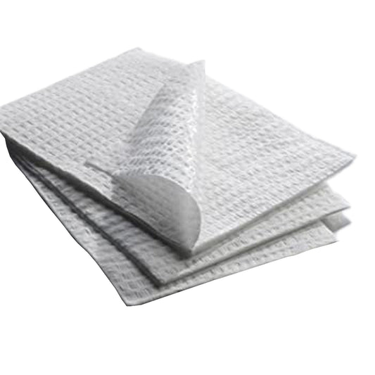 TOWEL, PRF SWAB-EE WHT 13 1/2"X19"(500/C