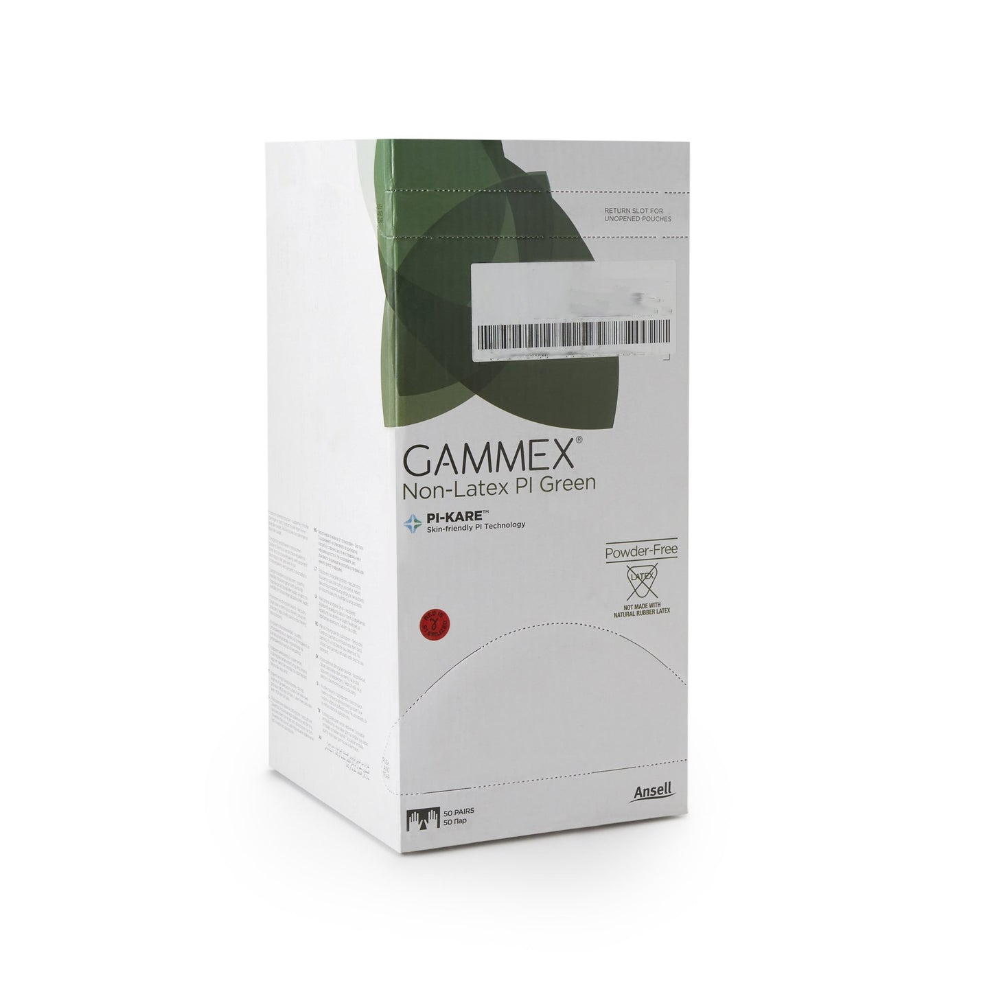 GLOVE, SURG PLYISO 8.0 STR2 SMTH CHEMO (50PR/BX 4BX/CS)
