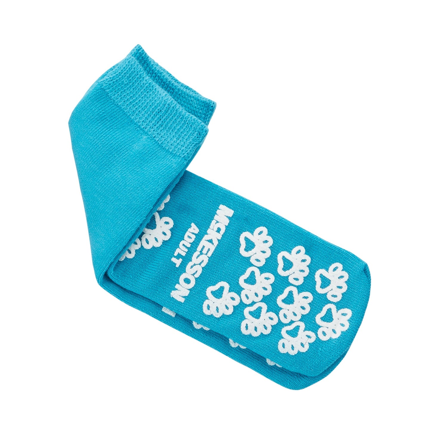 SLIPPER, TERRY TEAL LG ADLT (48PR/CS) MGM40